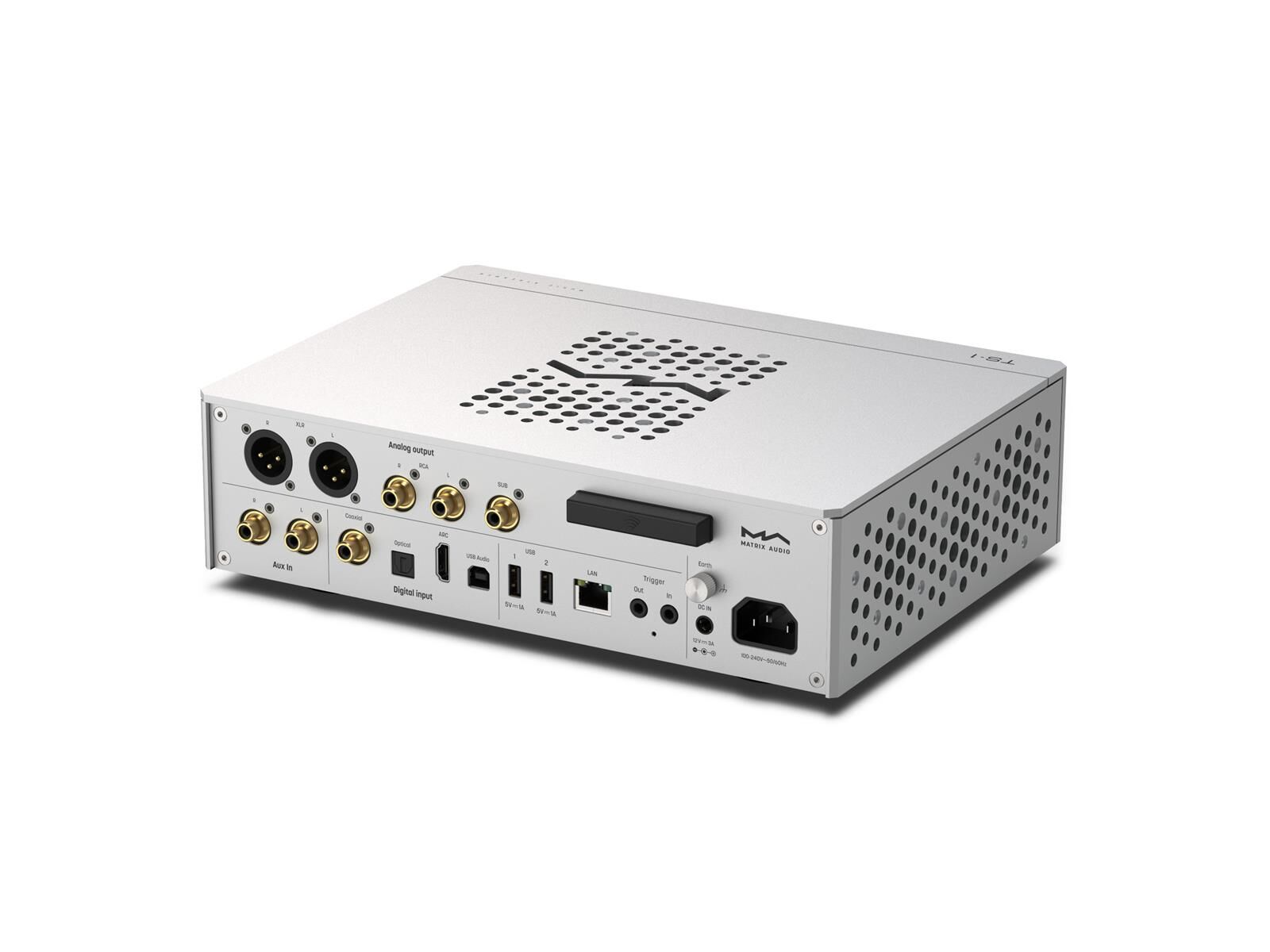 Matrix Audio TS-1 Netzwerk-Streamer silber