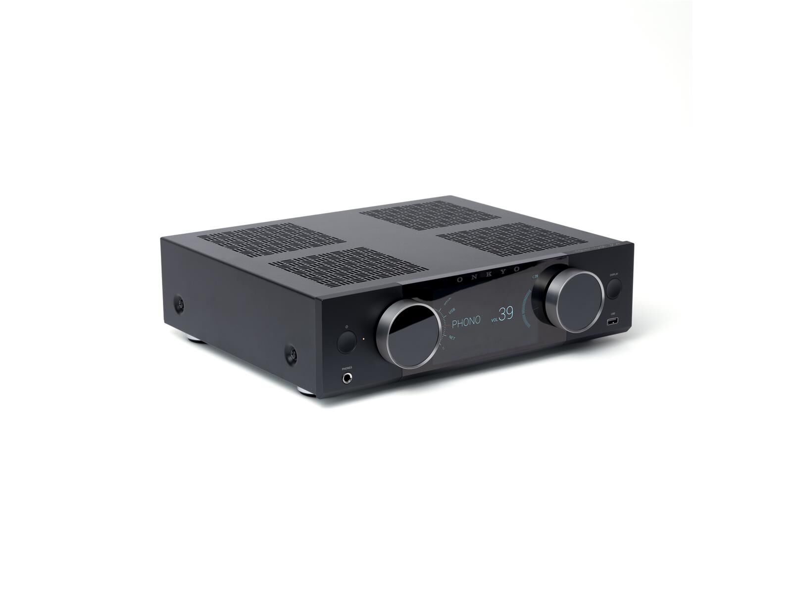 Onkyo-Y-40-BK-Hero-High-Angle.jpg Onkyo Muse Y-40 Netzwerk Verstärker schwarz