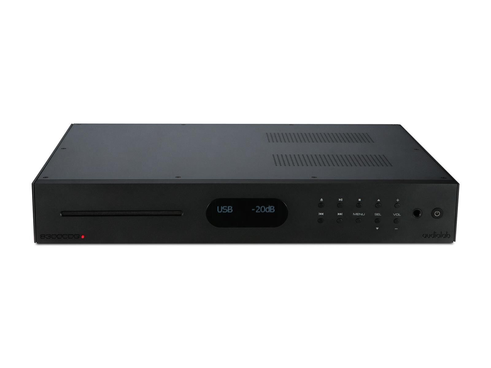 8300CDQ-Black-2.jpg audiolab 8300CDQ CD-Player,Vorverstärker,DAC schwarz