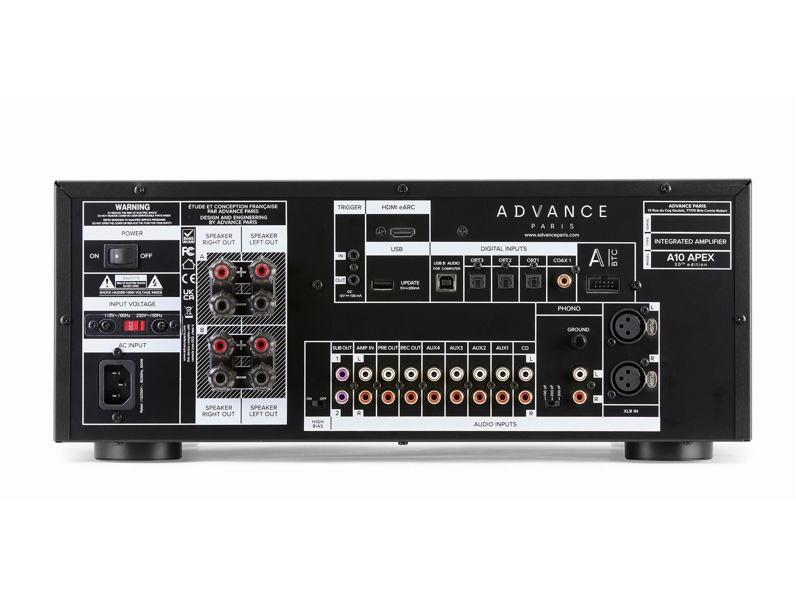 ADVANCE PARIS Apex A10 Vollverstärker