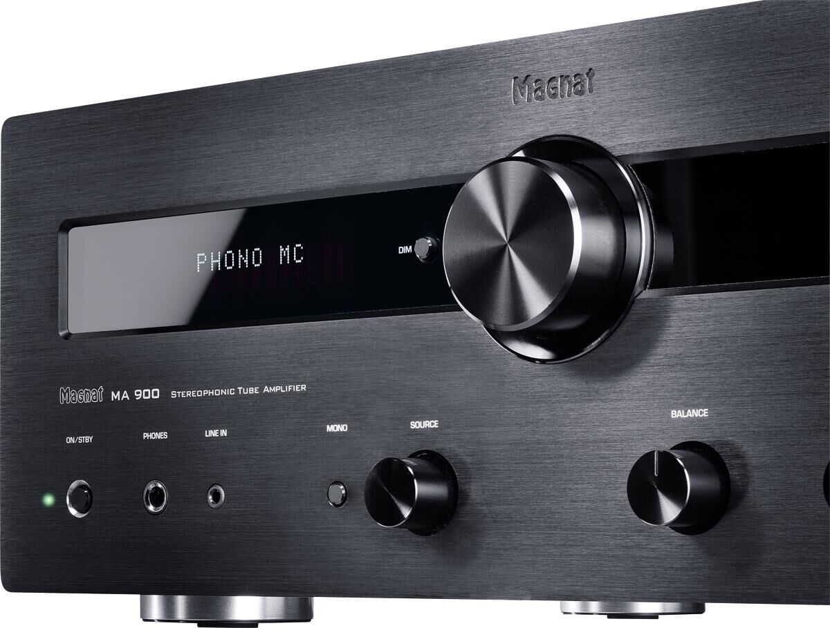 Magnat Ma 900 schwarz Hybrid-Vollverstärker