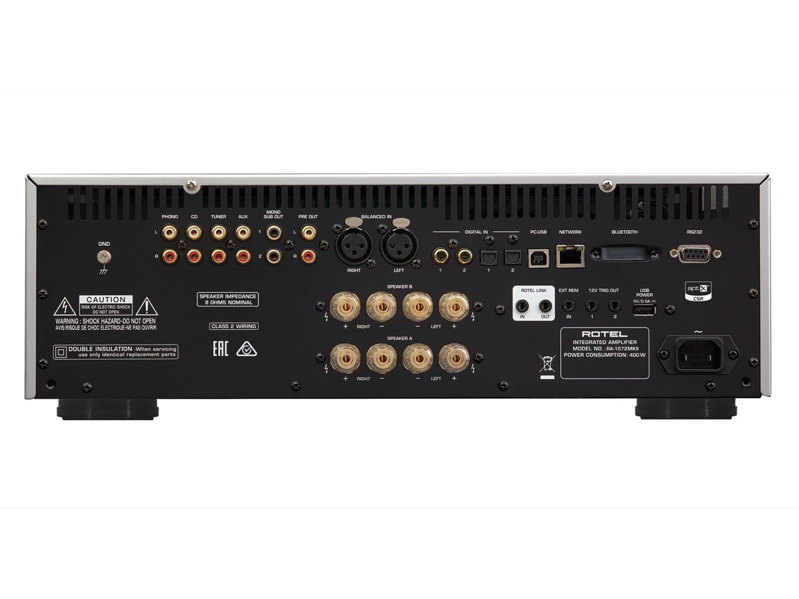 Rotel RA-1572MKII Vollverstärker schwarz