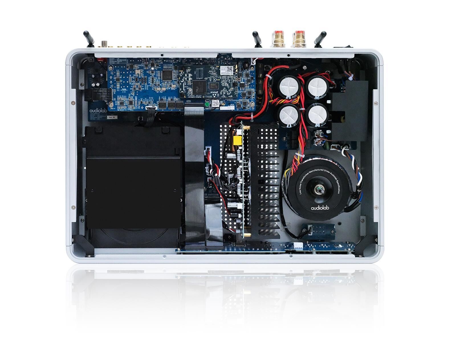 audiolab Omnia All-in-One-Musiksystem Silber (B-Ware) audiolab Omnia All-in-One-Musiksystem Schwarz (Aussteller)