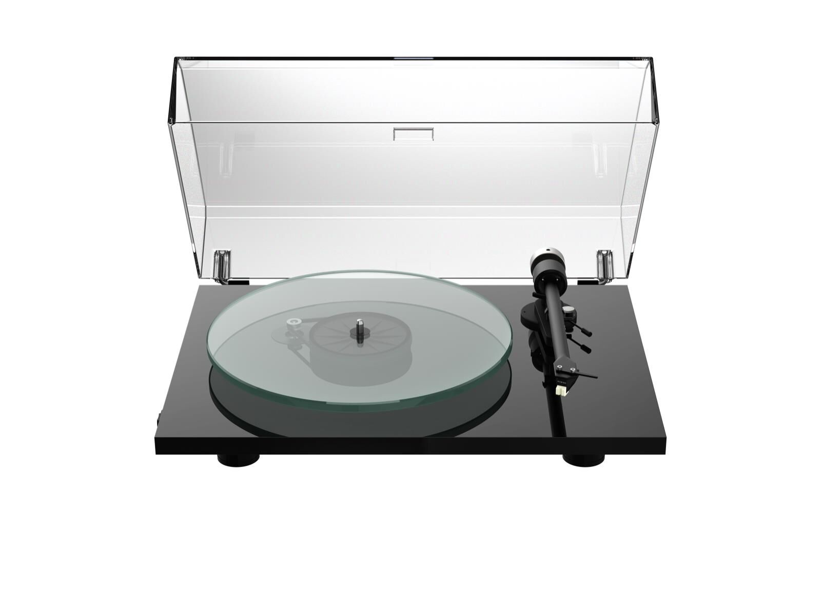 pro_T2offen.png Pro-Ject T2 Plattenspieler hochglanz schwarz (B-Ware)