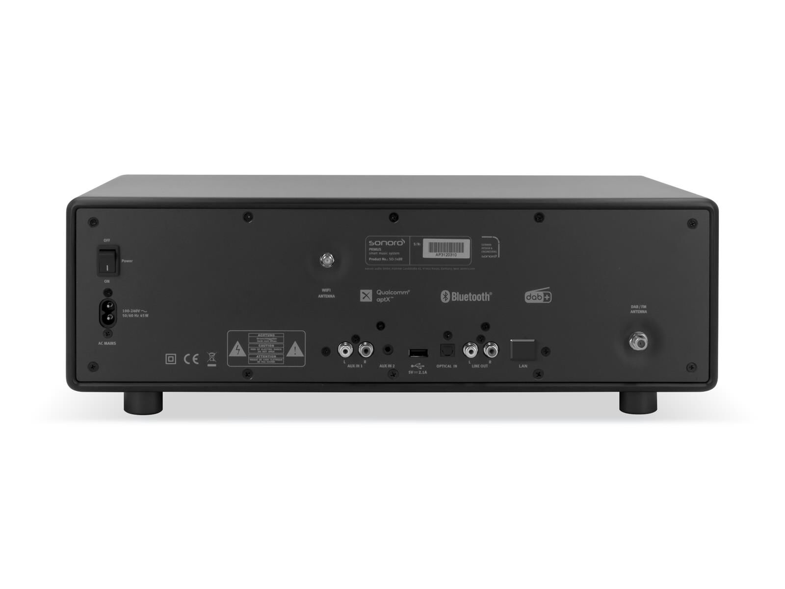 Sonoro Primus schwarz matt Sonoro Primus schwarz matt