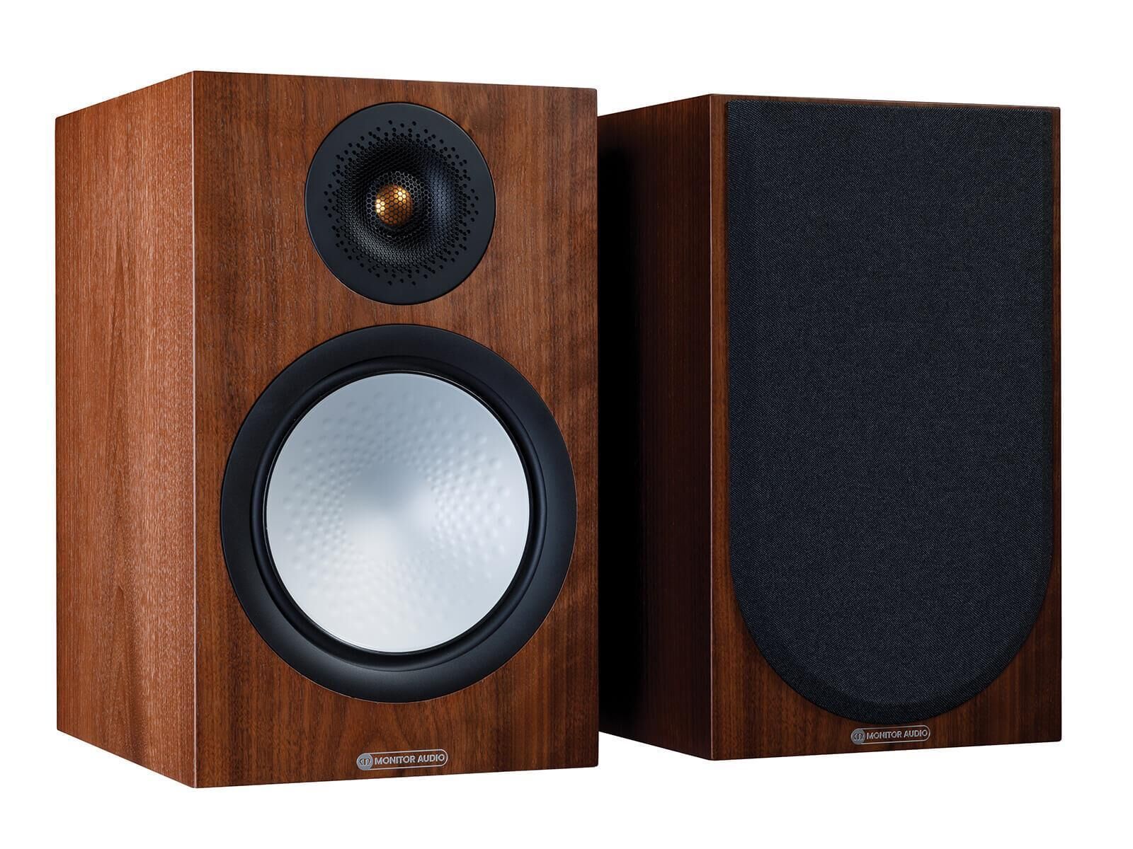 ma_silver_100_iso_pair_black_walnut Monitor Audio Silver 100 (7G) Paarpreis Walnuss Natur