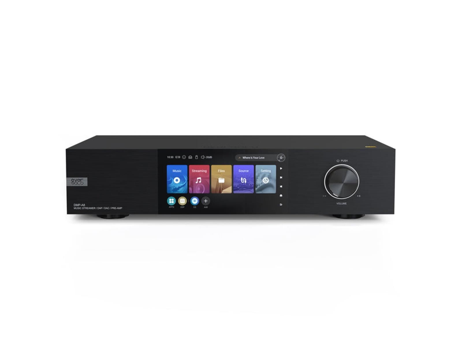 dmp a8.jpg Eversolo DMP-A8 Netzwerkplayer schwarz