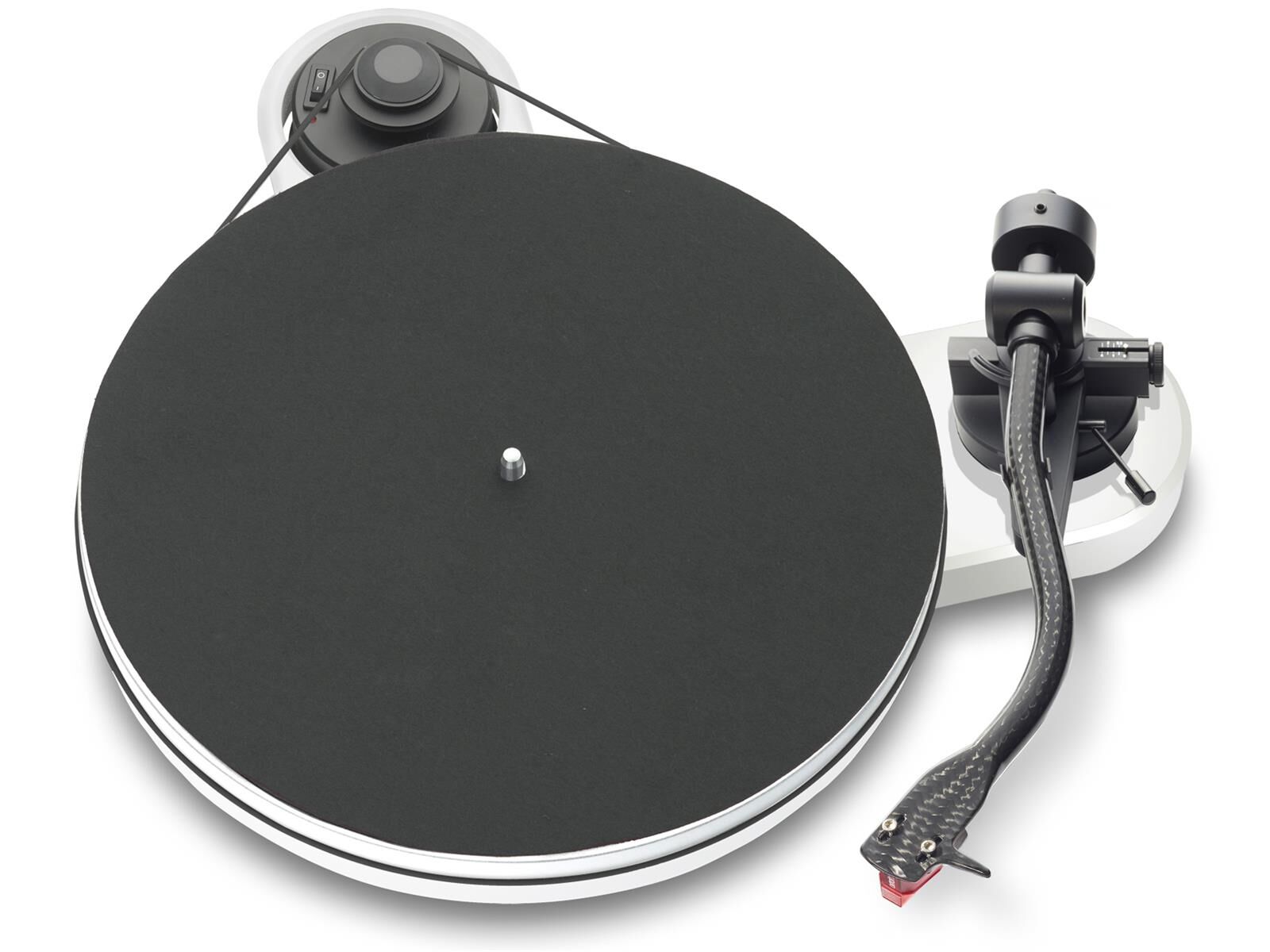 Pro-Ject RPM 1 Carbon Piano schwarz Hochglanz weiß