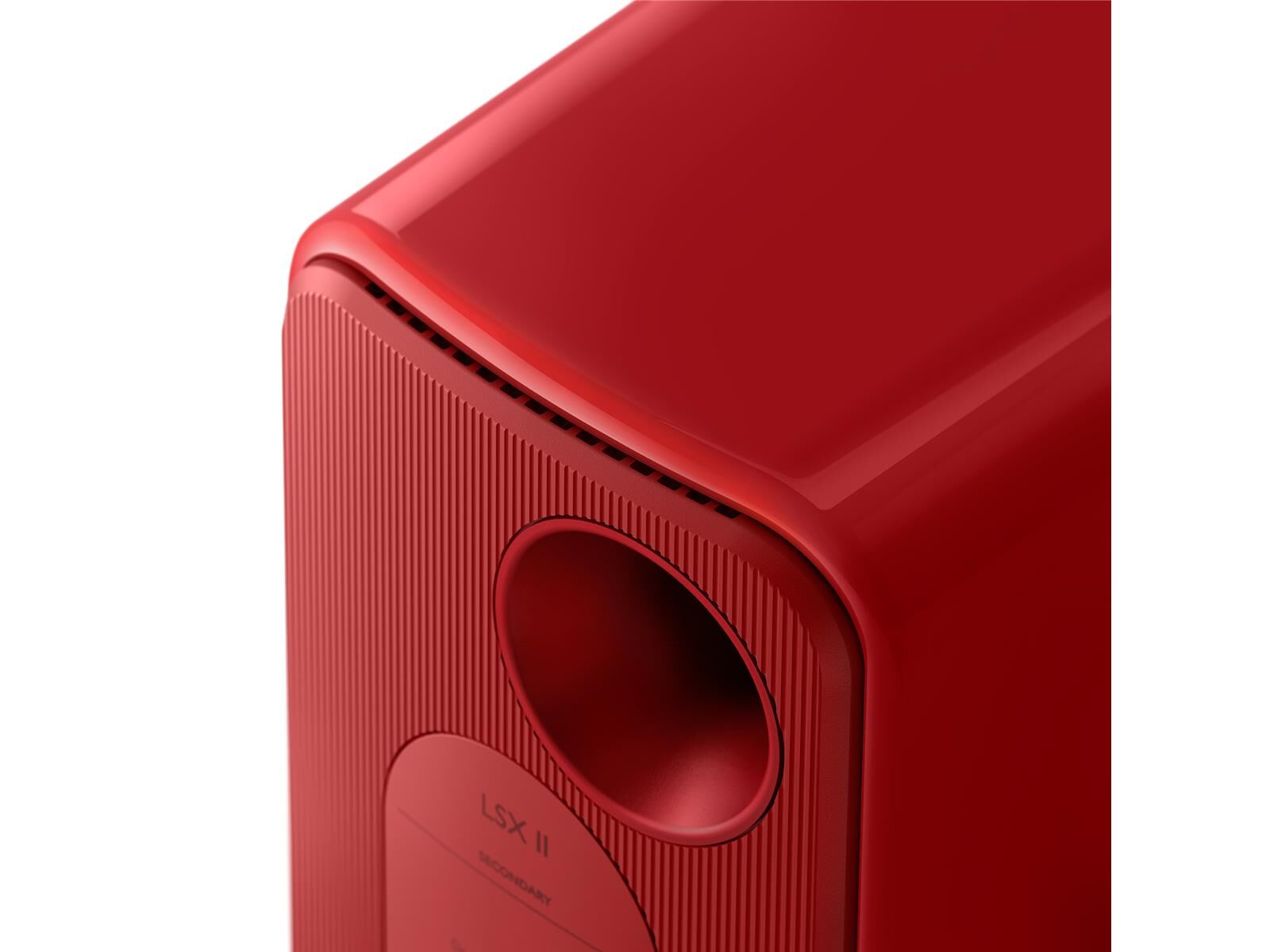 KEF LSX II WLAN-Lautsprecher Lava rot (Set) KEF LSX II WLAN-Lautsprecher Lava rot (Set)