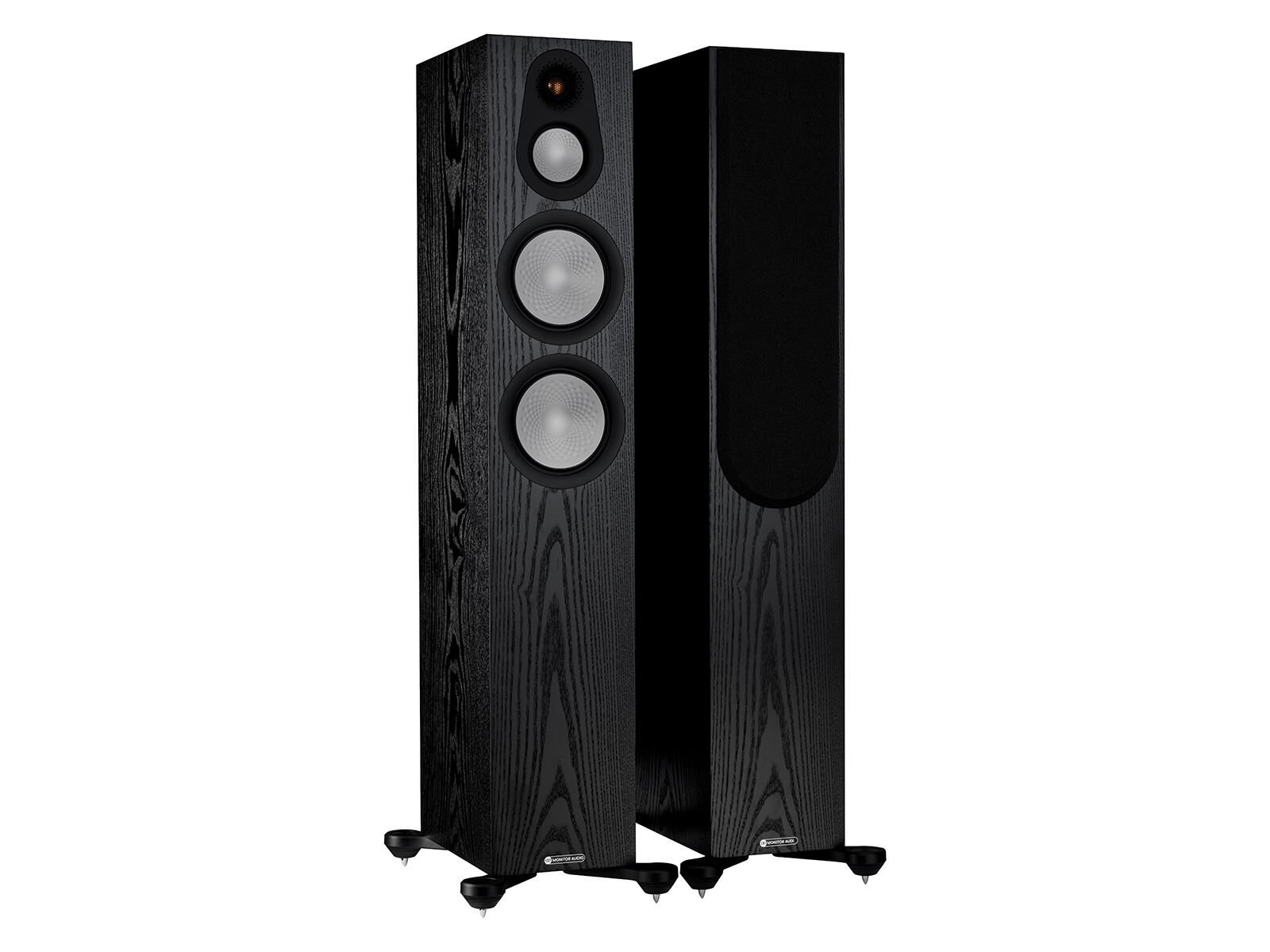 ma_silver_300_iso_pair_black_oak Monitor Audio Silver 300 (7G) Paarpreis Eiche schwarz