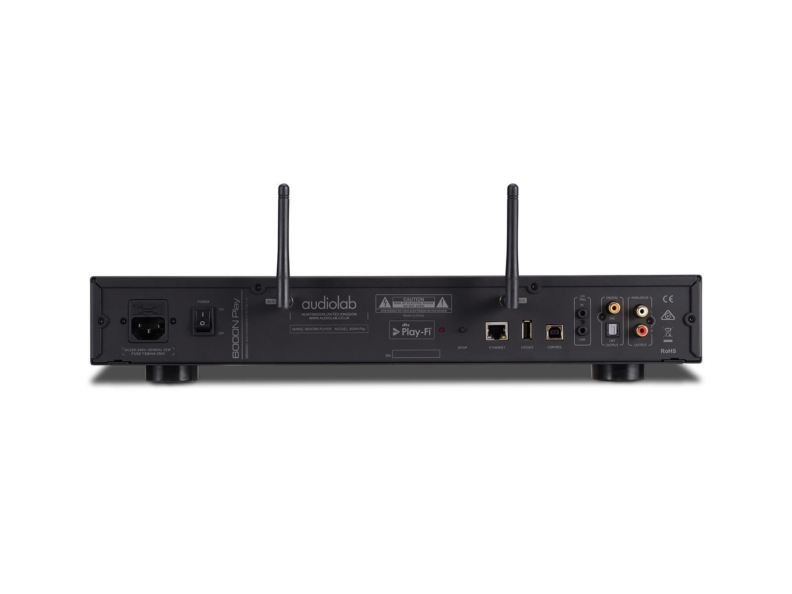 audiolab 6000N Audio-Streaming-Player Schwarz