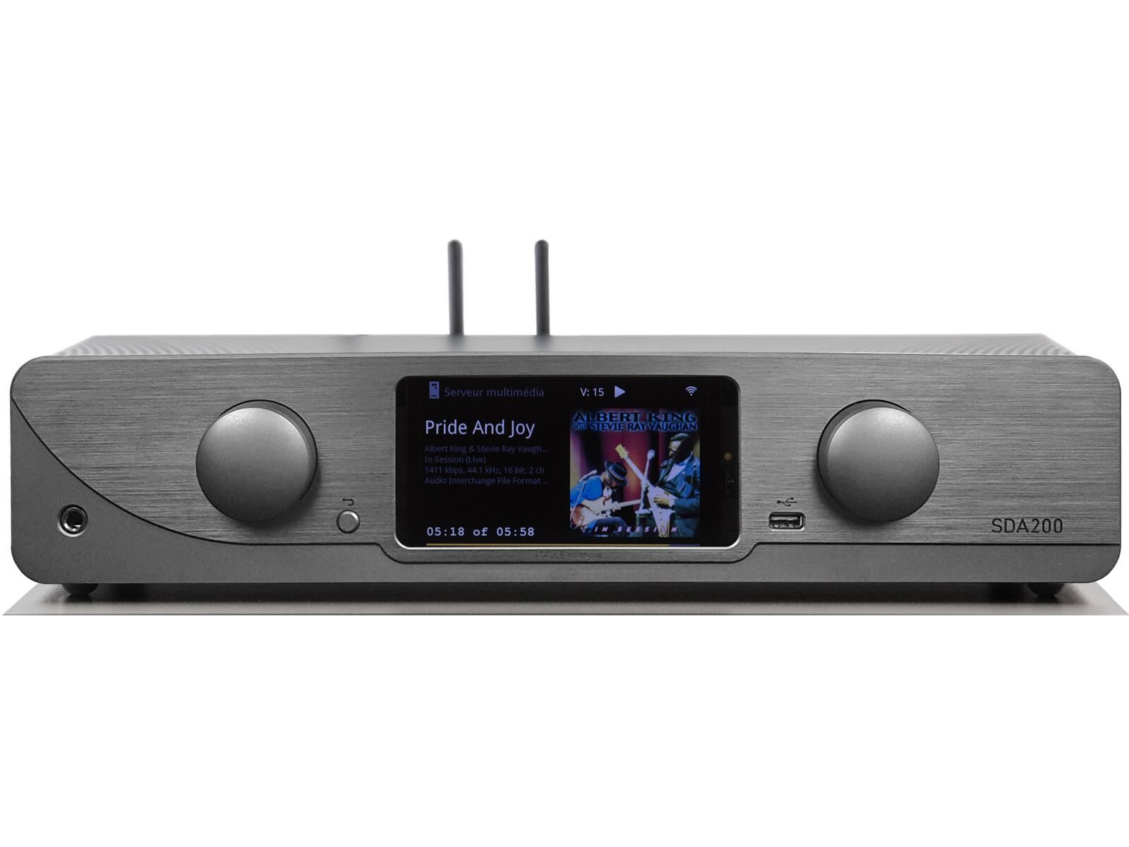 Atoll SDA 200 SIG High-end Streaming-Vollverstärker schwarz
