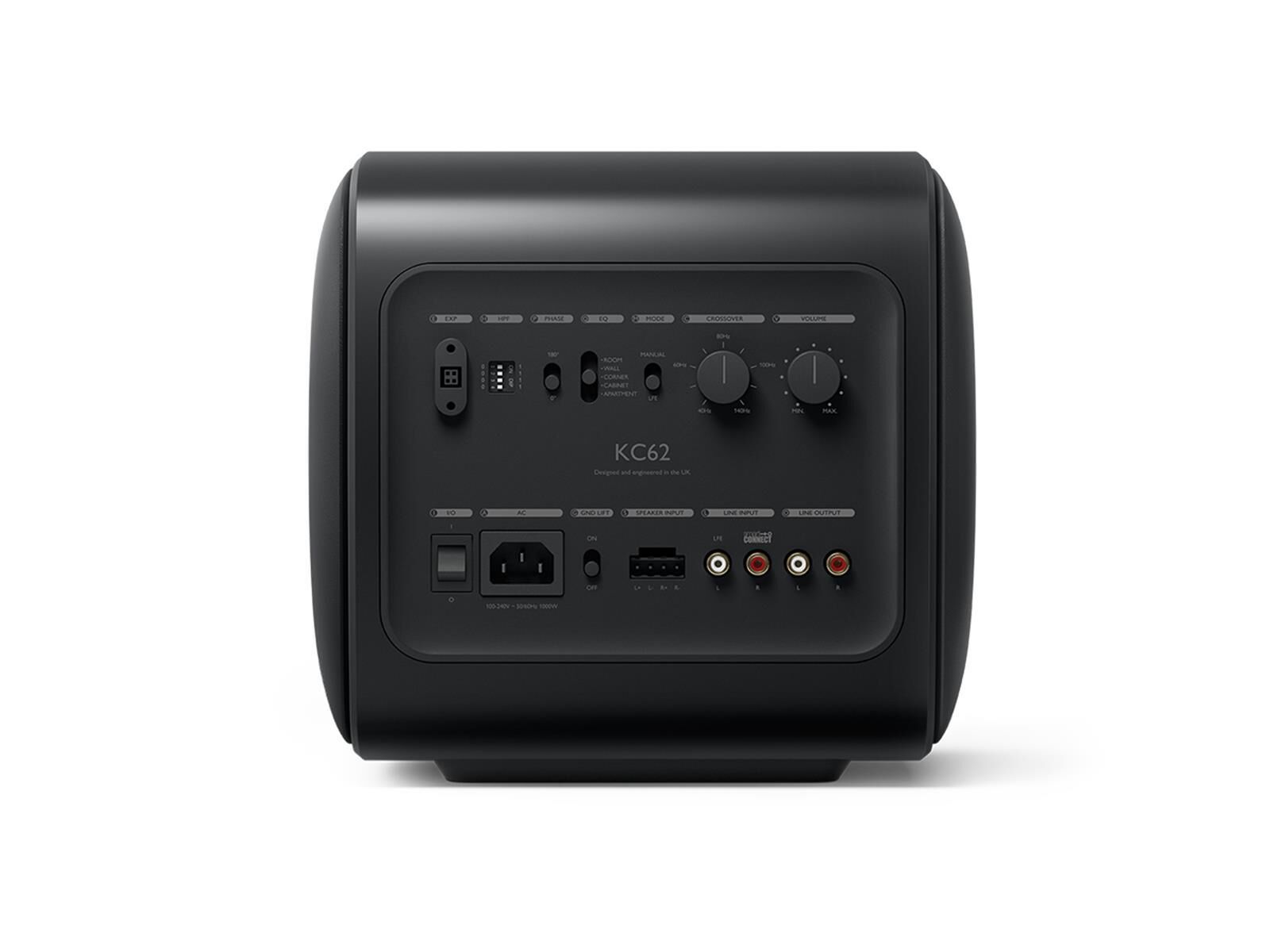 KEF KC62 Subwoofer schwarz