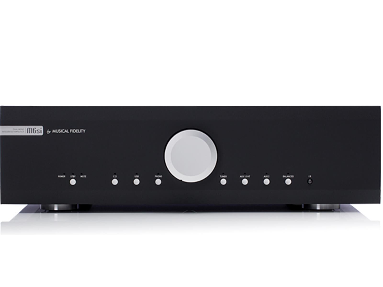 1_m6si-front Musical Fidelity M6si Schwarz