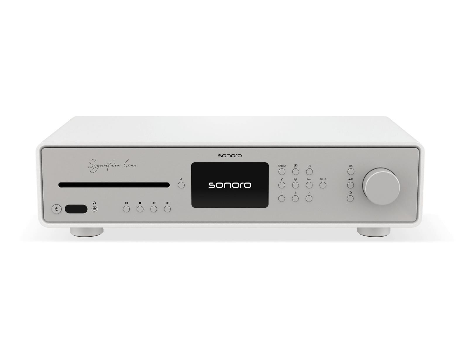 Sonoro Maestro Quantum Signature Stereoreceiver weiß/silber Sonoro Maestro Quantum Signature Stereoreceiver weiß/silber