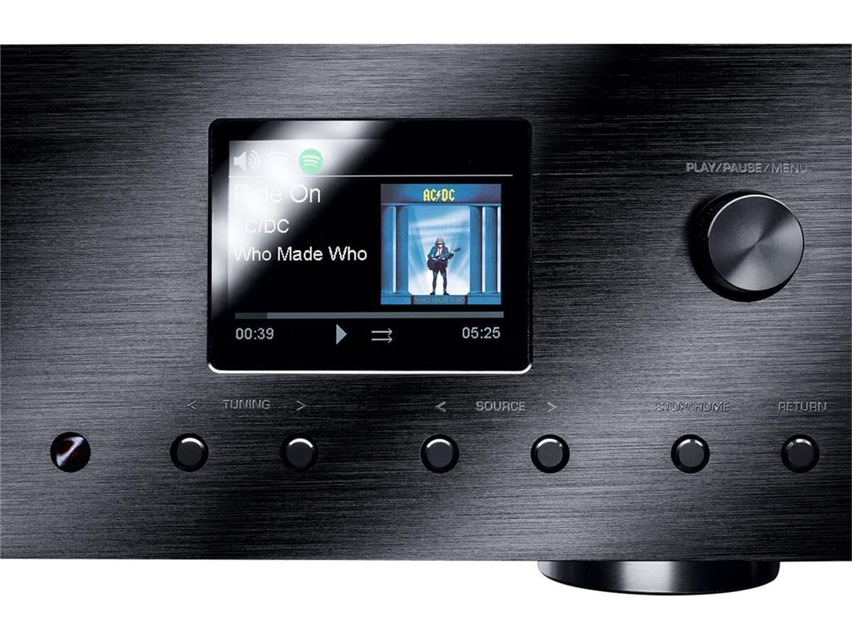 Magnat-MC400_Detail-Display Magnat MC 400 Stereo Netzwerk-Receiver