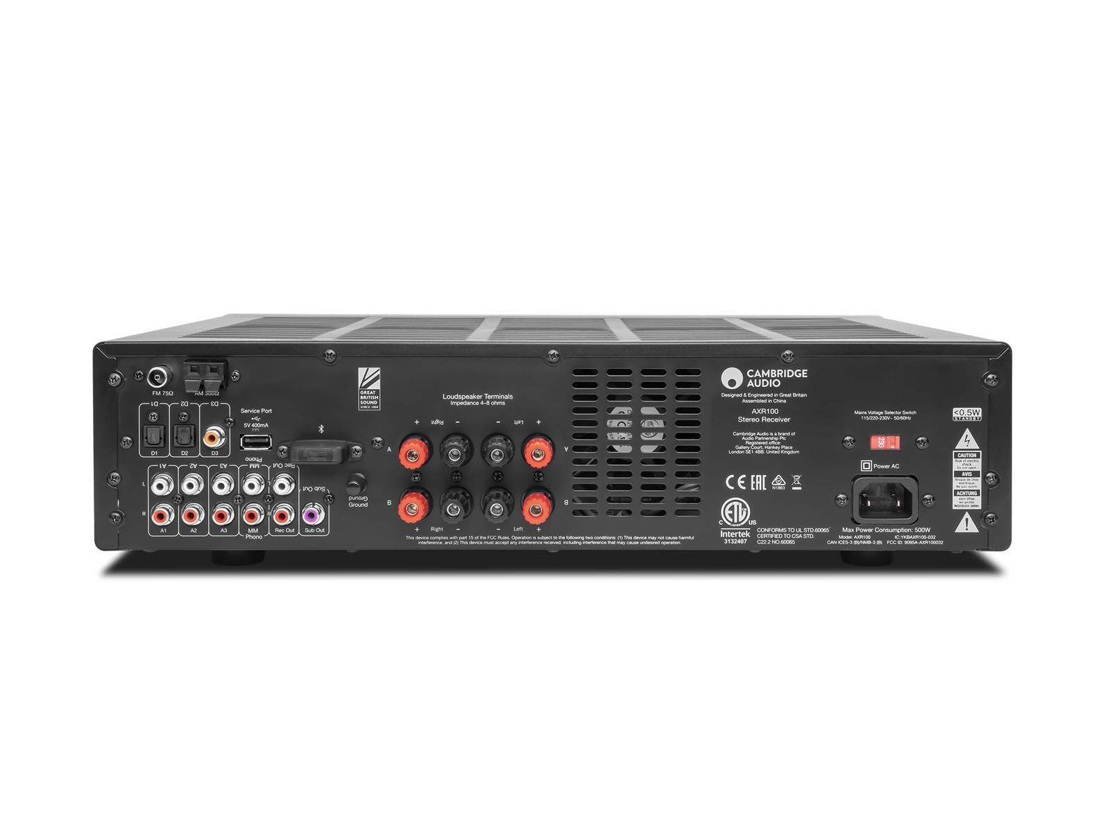 AXR100_Rear copy.jpg Cambridge Audio AXR100D Stereo Receiver FM/DAB+