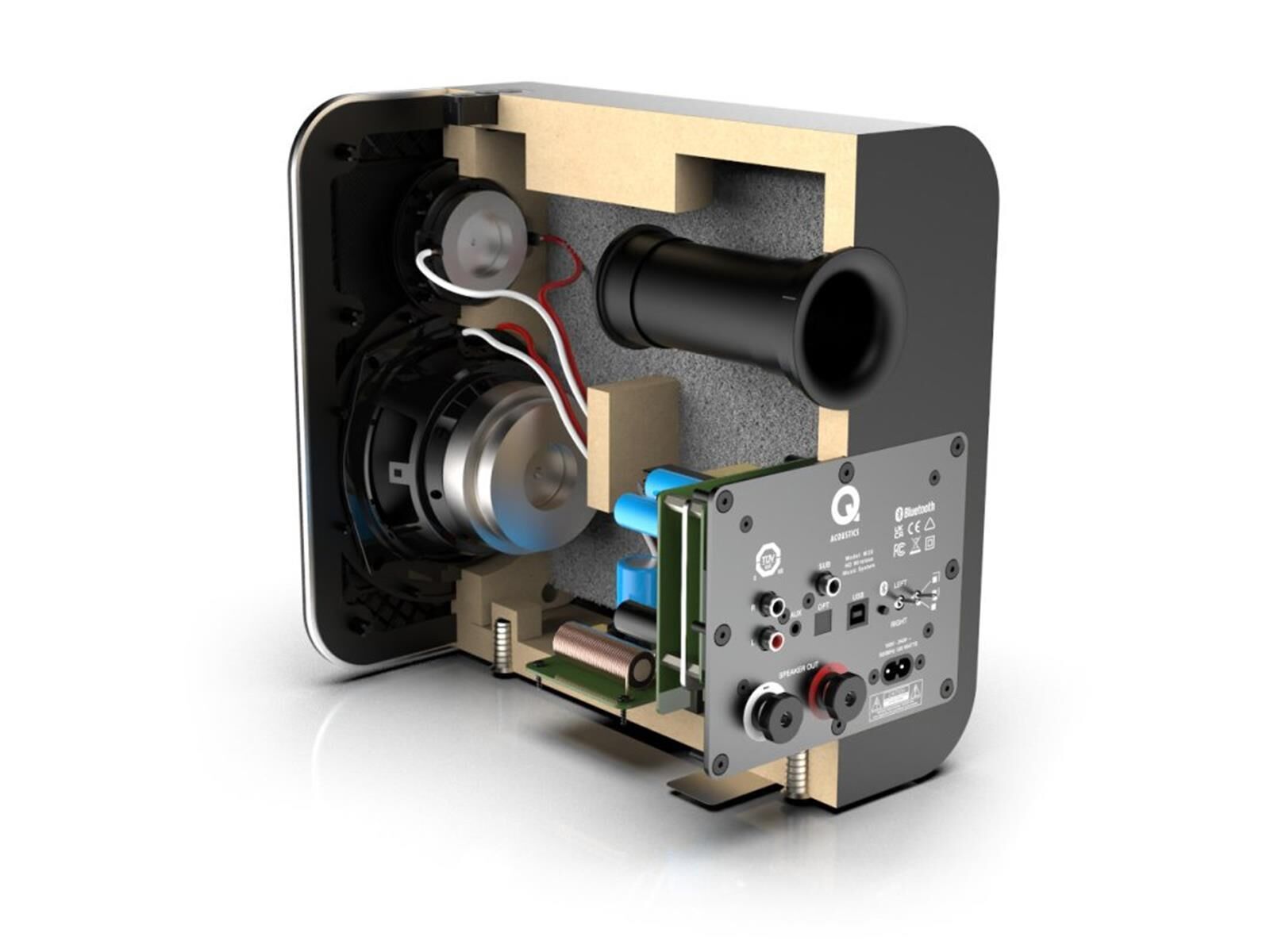 Q Acoustics Aktiv-Lautsprecher M20 HD weiß (Set)