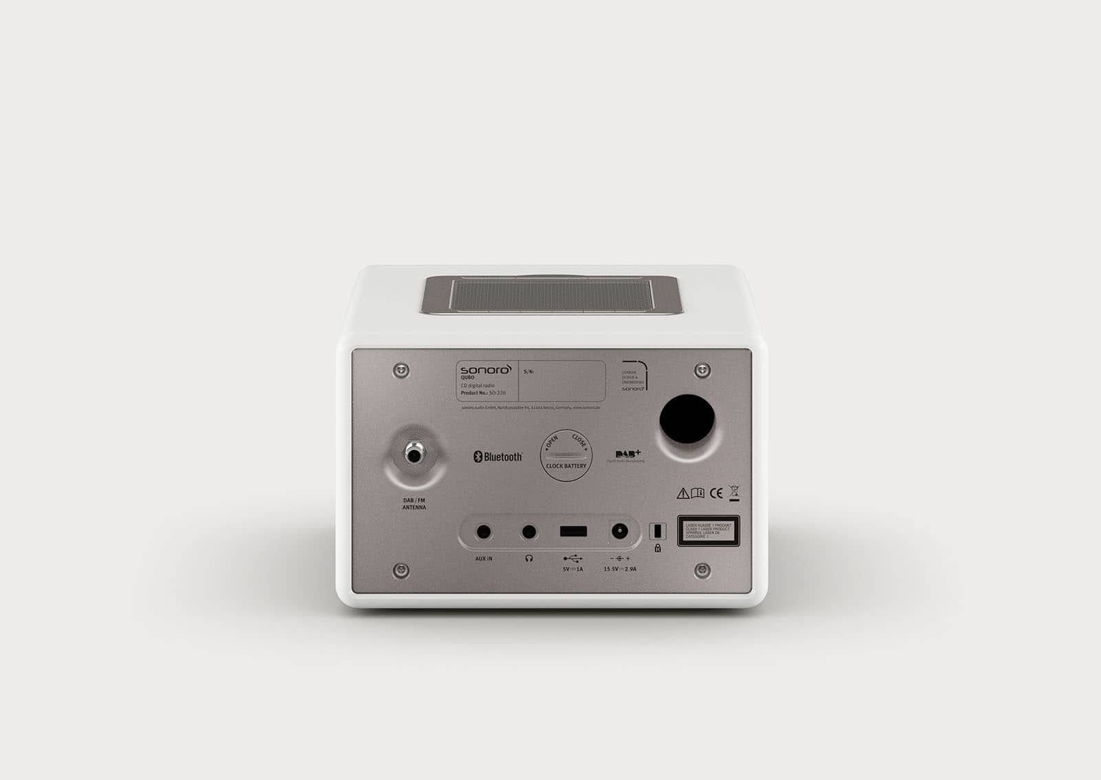 Sonoro Qubo Hi-Fi Radio weiß