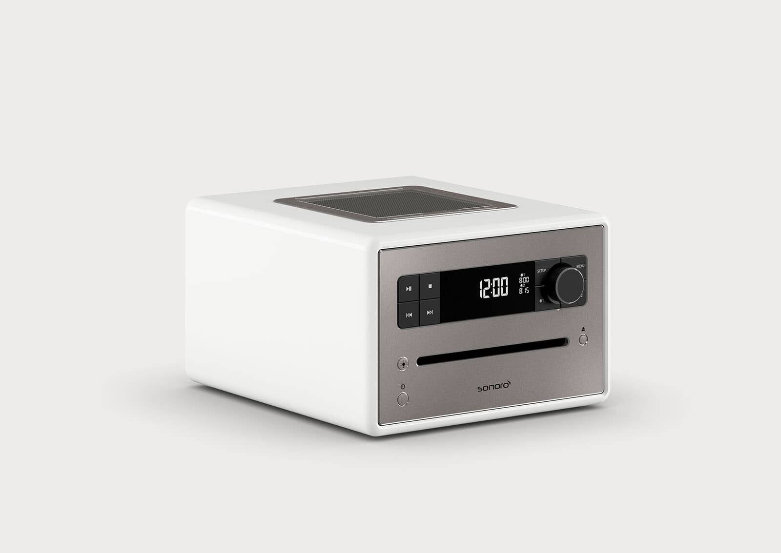 Sonoro Qubo Hi-Fi Radio weiß