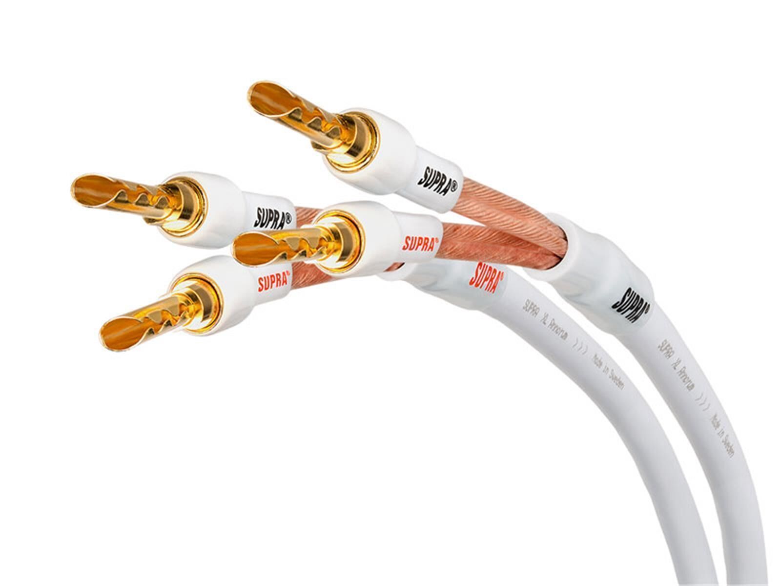 Supra Cables XL Annorum Lautsprecherkabel Bi-Wire CombiCon 400cm