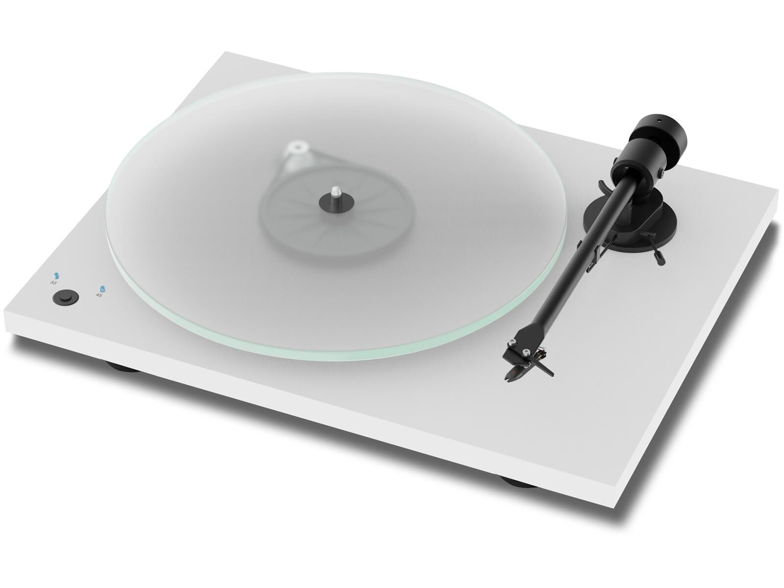 t1 sbw.jpg Pro-Ject T1 Phono SB Plattenspieler Matt weiß