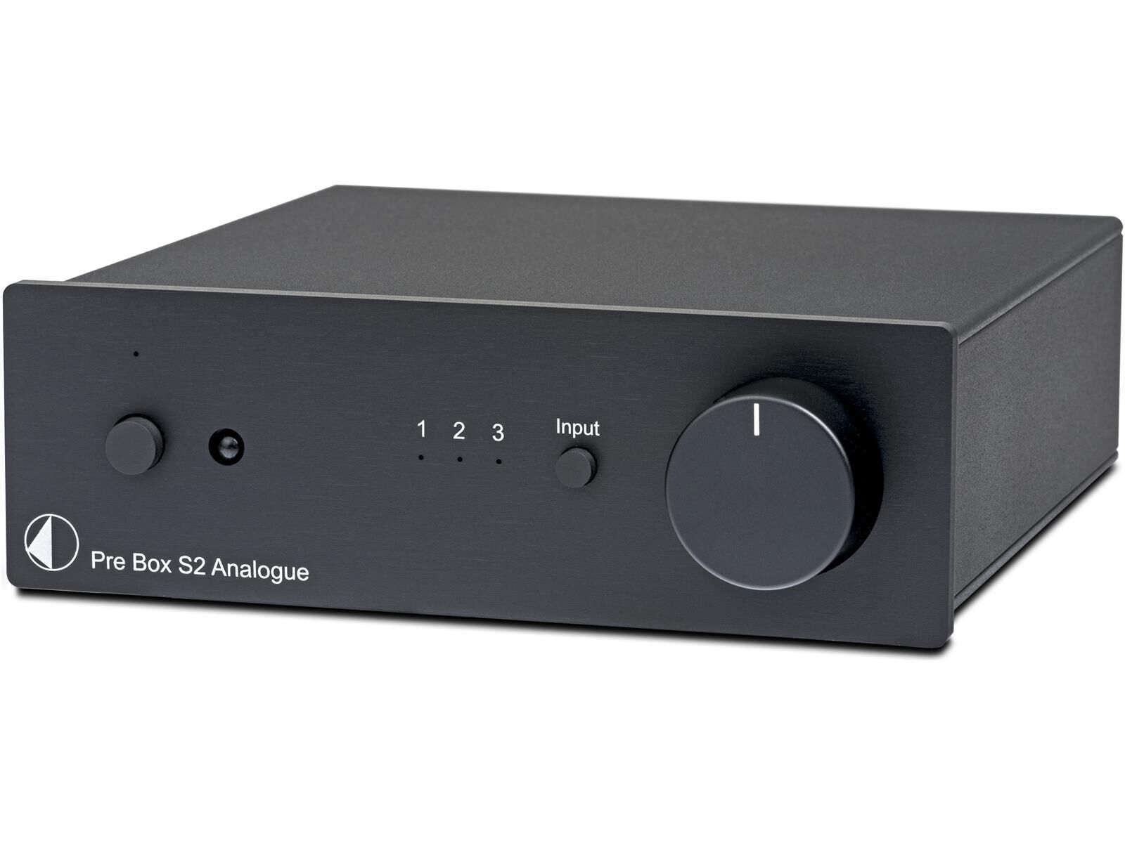 Pro-Ject Pre Box S2 Analogue schwarz Pro-Ject Pre Box S2 Analogue schwarz