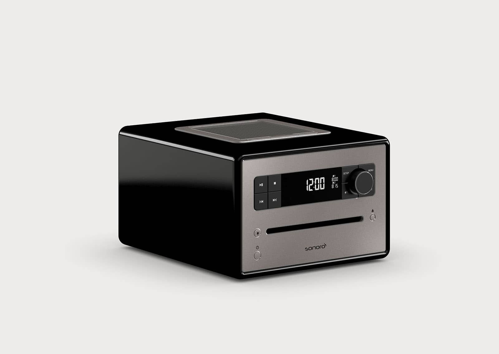 Sonoro Qubo Hi-Fi Radio schwarz Sonoro Qubo Hi-Fi Radio schwarz