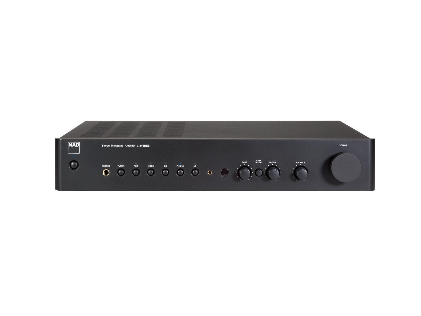 NAD C 316BEE - Sample - Front NAD C316BEE v2 Graphite Stereo-Vollverstärker