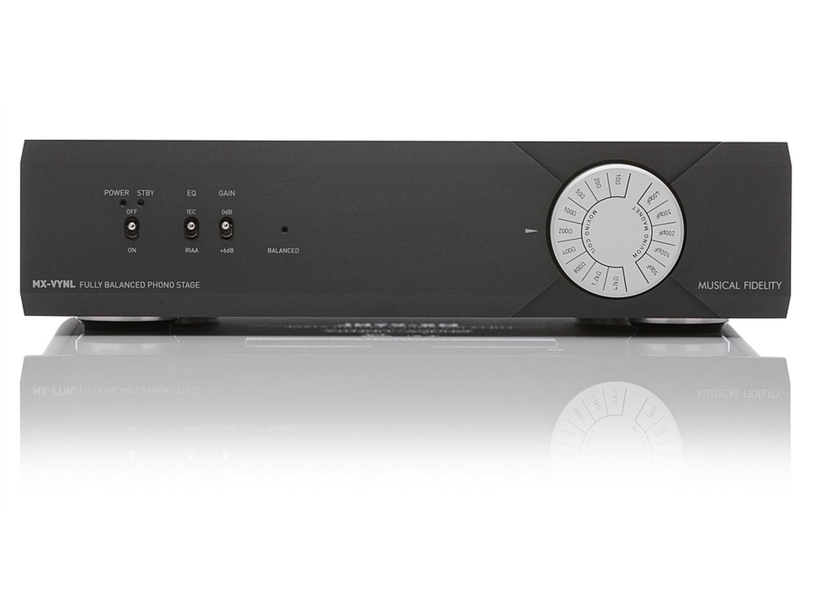 vinyl schwarz1 Musical Fidelity MX-VYNL Phonovorverstärker Schwarz