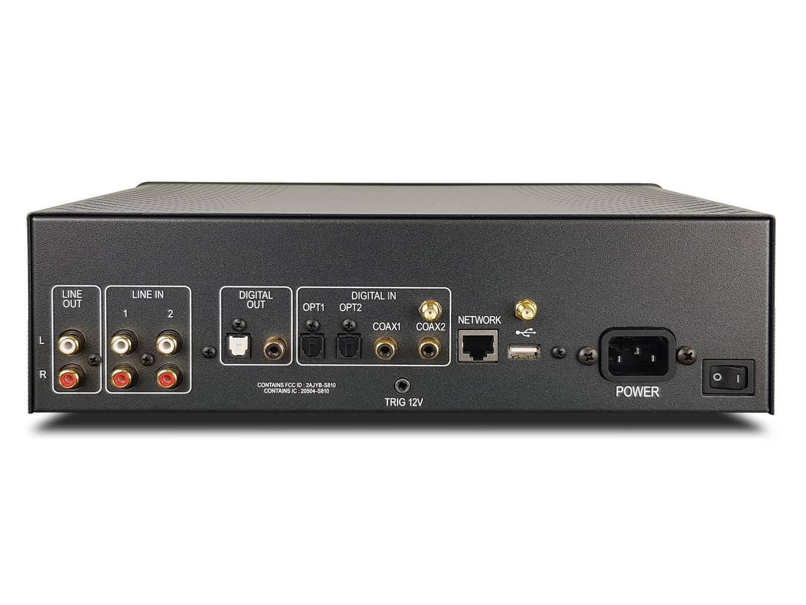 Atoll MS 120 Streamingvorstufe silber
