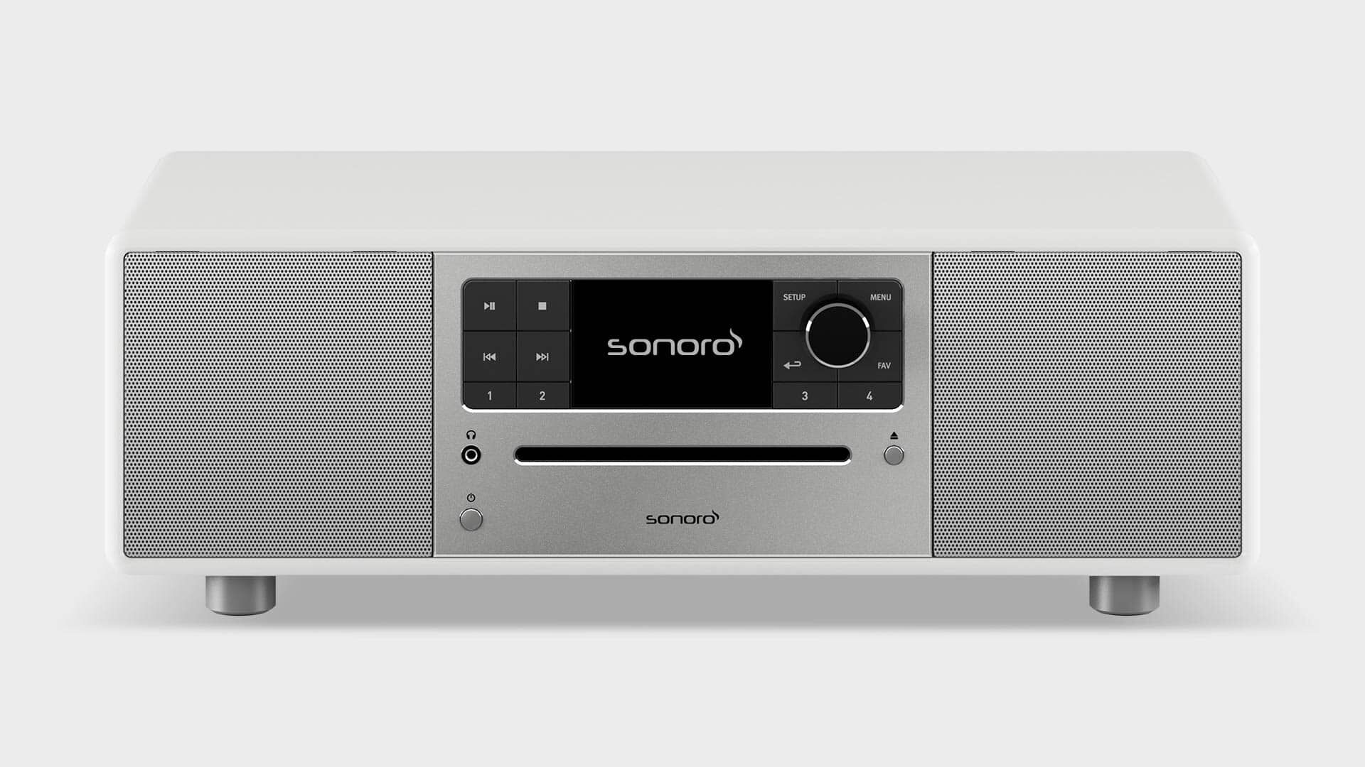 Sonoro Prestige weiß-silber Aussteller Sonoro Prestige weiß-silber Aussteller