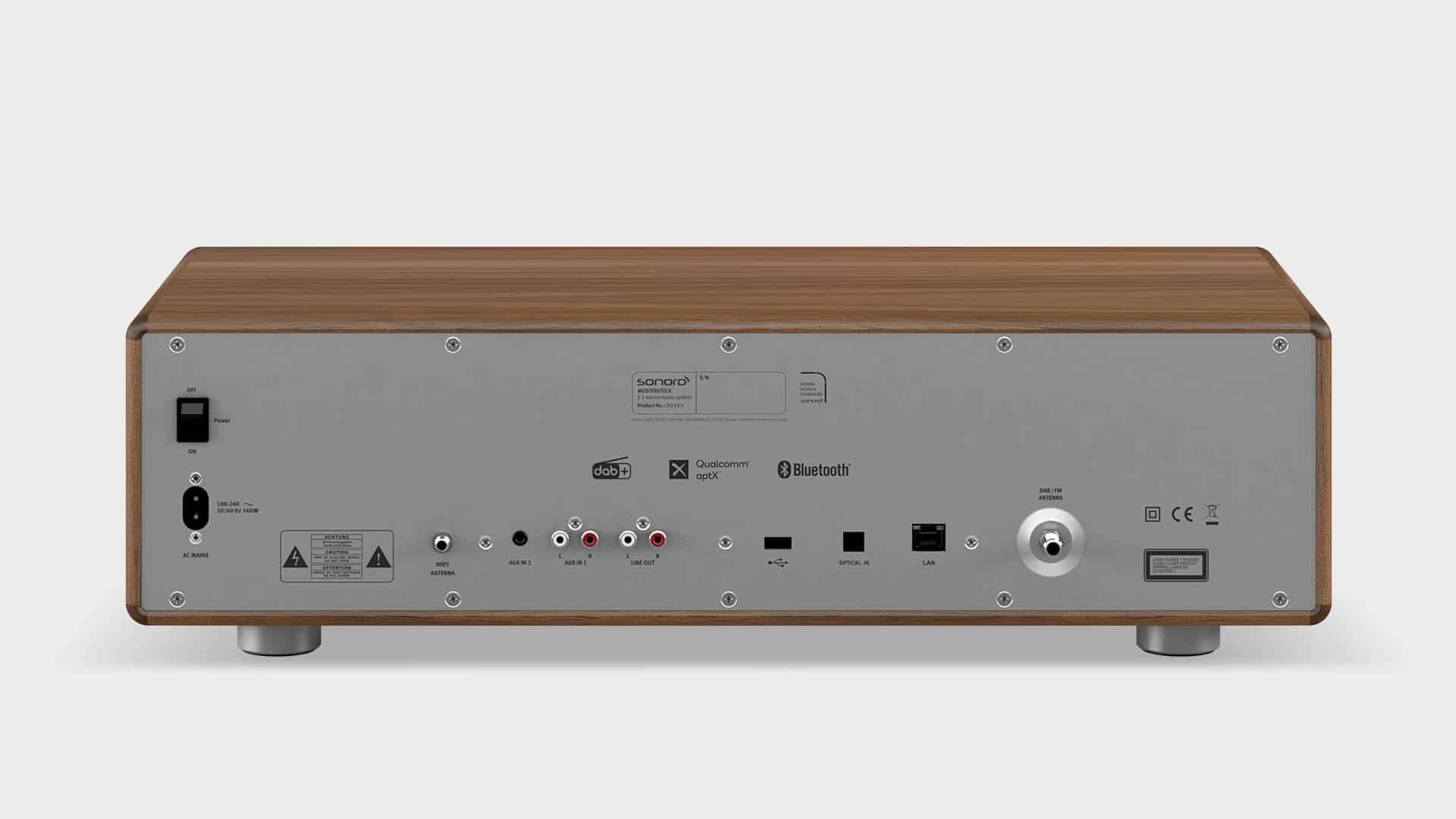 Sonoro Meisterstück walnuss-silber